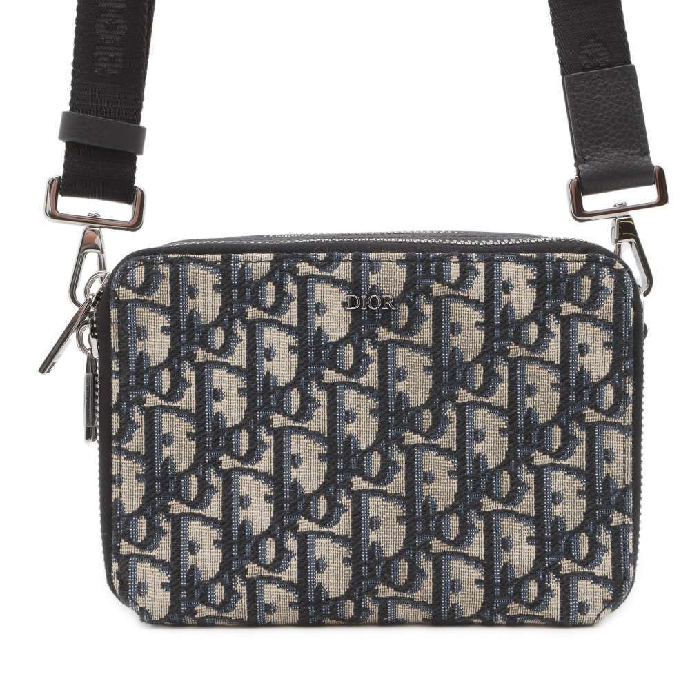 Christian Dior Shoulder Clutch Oblique Jacquard Bag